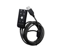 Snorvixre Processore audio USB con microfono modificabile e controllo della capacità delle cuffie, che consente una gestione individuale del suono durante le chiamate e le riunioni di gioco