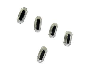 Snorvixre Riduttore di vibrazione trasparente per racchetta da tennis Doppio strato di assorbimento degli urti Si adatta meglio Migliora la qualità del gioco Ammortizzatore di vibrazione del tennis a