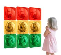 Snorvixre Riflettori Interattivi Set Tre Per Migliorare Le Capacità Motoriche E L'Esplorazione. Riflettori Acrilici Per Gioco Percezionale