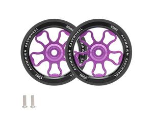 Snorvixre Rotella di ricambio in lega di alluminio per biciclette pieghevoli con cuscinetto sigillato Ruota di ricambio durevole in lega di alluminio