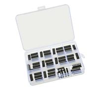 Snorvixre Set di 50 chip IC SN74LS e SN74HC, serie multiple per la progettazione di circuiti ed esperimenti, collezione IC Chip