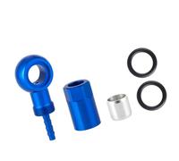 Snorvixre Set di aghi per olio per freni per bicicletta, linea idraulica lavorata con precisione da 5 mm, in lega di alluminio, ad alte prestazioni, compatibilità, ago dell'olio per freni della