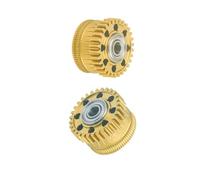 Snorvixre Set di ingranaggi per stampante 3D ad alta precisione per un funzionamento fluido. La struttura in metallo riduce gli errori di pressione estrusore in metallo set di ingranaggi per un