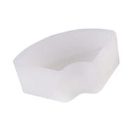 Snorvixre Stabile, stampo in silicone a forma di ventaglio, facile da pulire, accessorio per la produzione di torte, mousse professionali, preparazione di dessert, stampo in silicone alimentare per