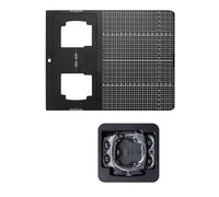 Snorvixre Strumento di allineamento per bicicletta portatile, in alluminio leggero, regolatore ergonomico a doppia faccia per bici da corsa, biciclette portatili, chiavi a tacchetta