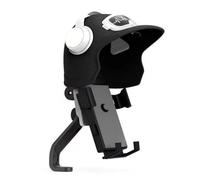 Snorvixre Supporto generale per telefono impermeabile, non antiurto, rilascio rapido, supporto per telefono cellulare, biciclette, scooter, caschi moto