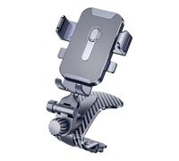 Snorvixre Supporto per telefono auto anti-shake, facile installazione, gancio a spirale per navigazione stabile, vista a 360 gradi, verticale, orizzontale, supporto per telefono in silicone