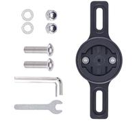 Snorvixre Supporto universale per accessori per bicicletta, supporti in alluminio pesanti, protegge il fanale posteriore sui portabici senza attrezzi, durata del supporto per fanale posteriore della