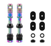 Snorvixre Universals Bicycles - Prolunga per adattatore dell'aria in alluminio, resistente alla corrosione, facile installazione per pendolarismo, gara, estensioni resistenti alla corrosione