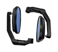 Snorvixre Vetro retrovisore versatile con lato in alluminio facile da installare per viste grandangolari FGJ-037-B