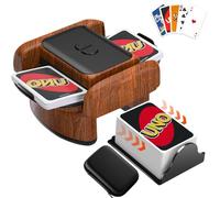 Snovire Mixer per carte elettrico, silenzioso, per 2 set di carte, miscelatore ricaricabile, 2000 mAh, miscelatore per carte ONU, poker, Texas Hold Em, Blackjack