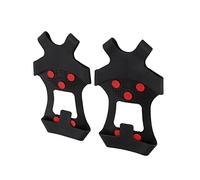 Snow Anti Slip Shoe Copertine Cuce di trazione premium Imbestiti per scarpe stivali non slip in gomma in acciaio inossidabile per le strade urbane Snow Gentle Ice Pieste di