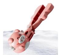 Snow Ball Maker - Snow Ball Clip, Winter Play Snows Balls Maker, Cute Animal-Shaped Clip With Handle, Frog Snows Balls Shaper Tool For Boys Girls Adults Outdoor Backyard Lawn Patio School