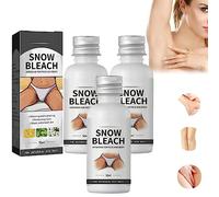 Snow Bleach Cream, Skin Lightening Cream for Intimate Areas, Face and Body Skin Lightening Bleaching Cream for Intimate Areas Brightening (3 PCS)