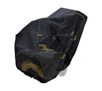 Snow Blower Shield, Waterproof Mower Protector, Dustproof Snow Air Pump Cover for Patio, Driveway, Garden, Roof, Garage, Sidewalk, And Deck, 33.07x57.99x51.97 Inches, Black