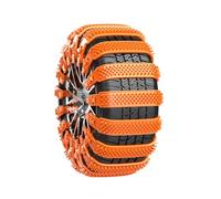 Snow Chains - Anti-Slip Tyre Ties Belts, Cold Weather Solution, With Easy Handling | Tire Chains for Cars, Winter, Ice, Hiking, Offroad, Trailer, Lawn, Fishing, Wide Application