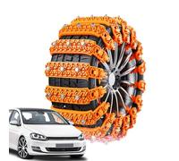 Snow Chains - Wheel Chain | Snow emerrgency Traction Car Winter Snow Tire Chains Stormy Weather Icy Roads Driving Security Tire Traaction Wheel Tyre Chains for Minivan Caravan Anti-Skid