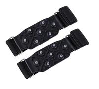 Snow Cleats for Shoes - Adjustable Flexible Portable Traction Spikes