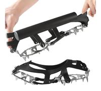 Snow Cleats Shoes Ice Cleats For Men Women | Anti-slip Stainless Steel Crampons For Walking Winter Outdoor Climbing Fishing Sports Garden Park Backyard Courtyard Backpacking