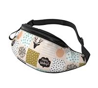 Snow Deer And Star Borsa a tracolla Runner Piccolo Corsa Sport Sottile Alla moda Per Jogging Escursionismo Donna