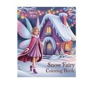 Snow Fairy Coloring Book