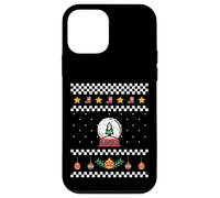 SNOW GLOBE Divertente maglione natalizio design Custodia per iPhone 12 mini