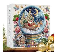 Snow Globe Puzzle,Puzzle Di Per Adulti E Bambini Natale | Attività Colorate Per Famiglie In Salone Studio Scrivania