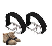 Snow Grip Per Le Scarpe | Non Slip Tacchi Di Ghiaccio Boot Da Neve | 2x Tacchetti Da Ghiaccio Per Scarpe E Stivali | Snow Ice Winter Walking Shoes Presa | Presa Di Neve | Regolazione Scarpe