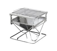 Snow Peak - Barbecue compatto - Takibi Fire & Grill - Grigio