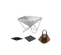 Snow Peak Camino Starter Set L, Portatile Firepit Set, Giapponese all'aperto barbecue