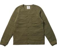 Snow Peak - Cardigan leggero e isolare - Flexible Insulated Cardigan Olive per Uomo in Poliestere Riciclato - Taglia M - Verde