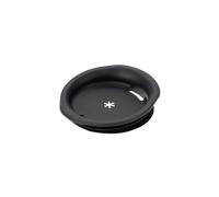 Snow Peak Coperchio in silicone per tazza da 450 ml, nero, silicone, 100 x 20 mm, progettato per adattarsi alla tazza sottovuoto Snow Peak in acciaio inossidabile 450, doppia tazza in titanio 450 e