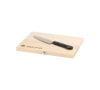 Snow Peak - Ensemble à découpe - Chopping Board Set Medium in Legno - Beige