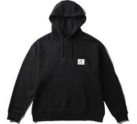 Snow Peak - Felpa in cotone con cappuccio - NSD Square Logo Hoodie Black per Uomo in Cotone - Taglia M - Nero