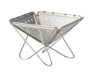 Snow Peak - Pack & Carry Fireplace - Fornelli a combustibile solido S metallic