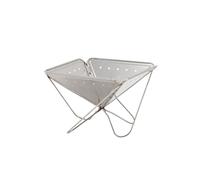 Snow Peak Pack & Carry Fireplace, XL, braciere portatile, barbecue giapponese pieghevole all'aperto per campeggio e cucina all'aperto