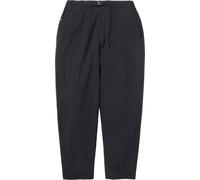 Snow Peak - Pantaloni da trekking elasticizzati idrorepellenti - Water-Repellent Stretch Trekking Pants Black per Uomo in Pelle - Taglia M - Nero