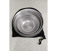 [Snow Peak] Set di stoviglie L / TW-021K / 4 tipi / Acciaio inossidabile / Ex...