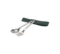 Snow Peak - Titanium Fork & Spoon Set grigio