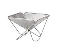 Snow Peak ST-032RS Pack & Carry Fireplace L, braciere portatile, barbecue all'aperto giapponese
