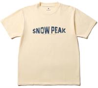 Snow Peak - T-shirt in Cotone - Recycled Cotton Dyed T-Shirt Sp Ivory per Uomo in Cotone - Taglia M - Beige