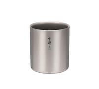 Snow Peak Tazza impilabile a doppia parete in titanio, H450