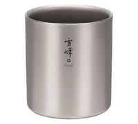 Snow Peak STACKING MUG SNOW PEAK H450 men Outdoor Equipment silver in taglia:ONE SIZE