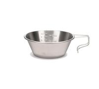 SNOW PEAK Tazza in titanio per zaino in spalla, argento, leggera, giapponese, impilabile, per campeggio e attività all'aperto