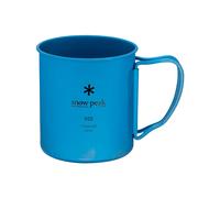 Snow Peak - Tazza in titanio - Titanium Single Wall 450 Mug Blue in Titanio