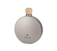 Snow Peak Titanio Flask 150 TW-116 Whisky Bottiglia Hip Argento Adulti Unisex