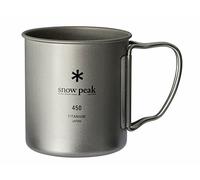 Snow Peak - Titanium Single Cup 450 ml grigio