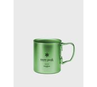 Snow Peak TITANIUM SINGLE WALL MUG 450ML men Outdoor Equipment green in taglia:ONE SIZE