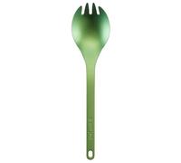 Snow Peak Titanium Spork, Unisex, Anodized Green, Taglia Unica