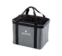 Snow Peak UG-080, Custodia Multiuso, in Nylon, Contenitore per Ingranaggi, Prodotto da Campeggio, progettata in Giappone, Garanzia a Vita Unisex-Adulto, Grigio, 31 x 27 x 38cm